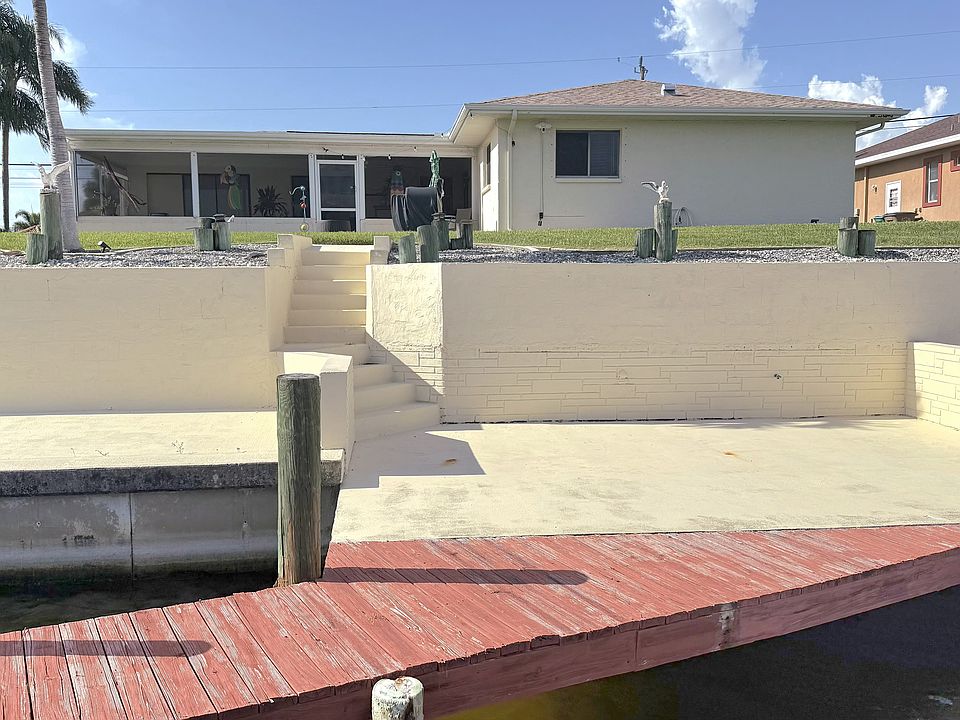 Private dock view. Waterfront sitting area is longer than the house.