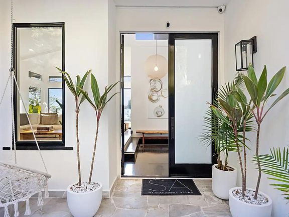 Escape to your own private paradise nestled in a celebrity neighborhood.