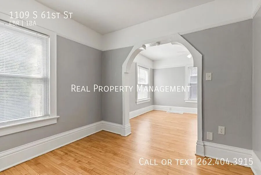Spacious Upper Duplex for Rent 1109 S 61st St, Milwaukee, WI 53214 — Photo 4