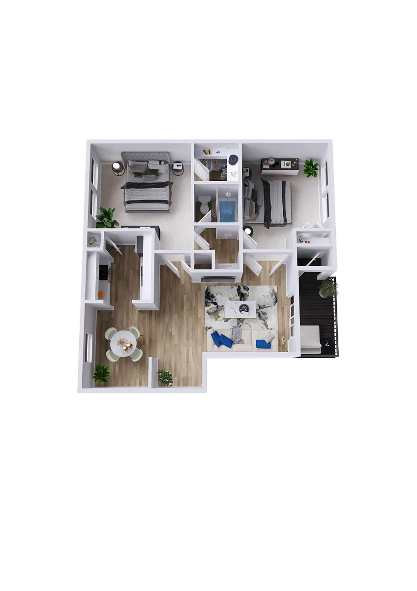 Floor plan B1