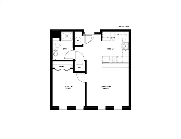 Floor plan B1