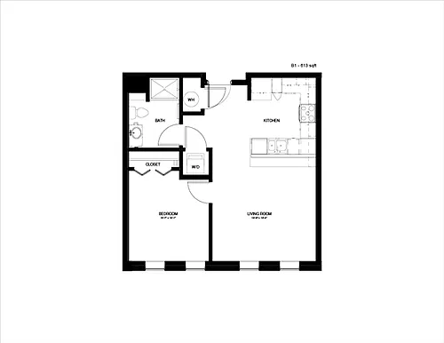 Floor plan B1
