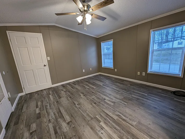 View of master from ensuite bathroom