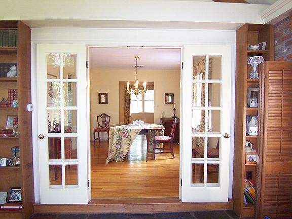 Dining Room seen through the Sunroom