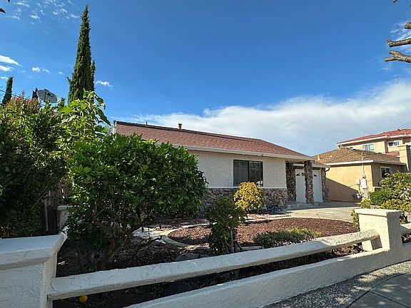 Front view of the house