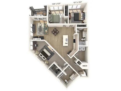 Floor plan 311