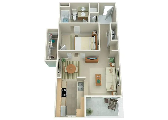 Floor plan Tiger Mountain