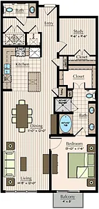 Floor plan A53