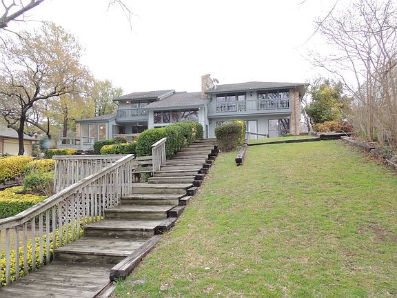 Luscious landscaped backyard