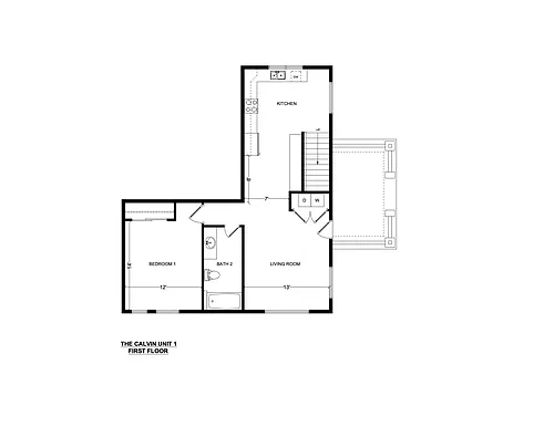 Floor plan 4x2A