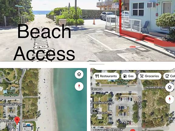 too close to the beach