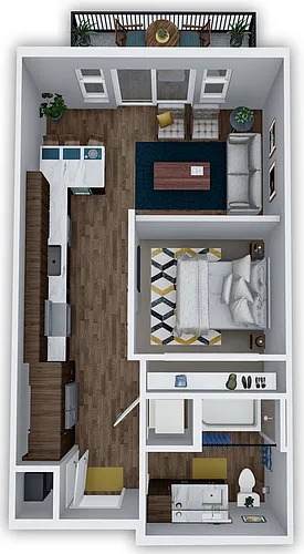 Floor plan E1
