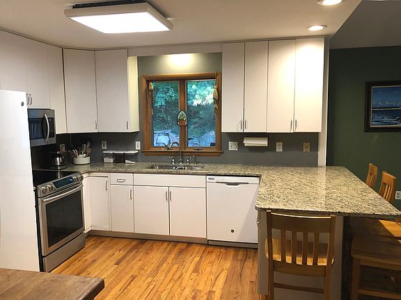 Kitchen with Granite Counter