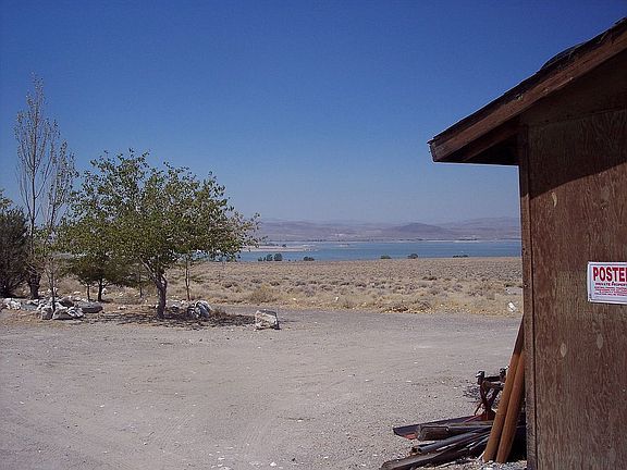 The view of Lake Lahonton