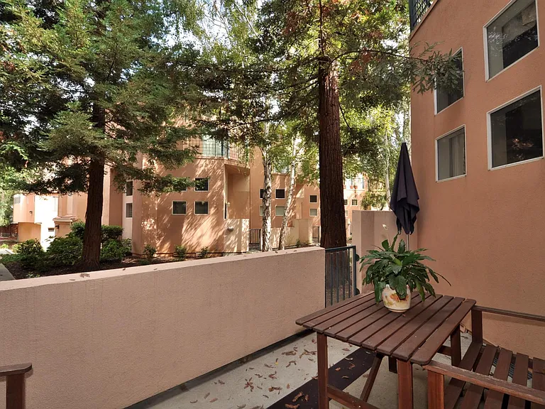 Private patio