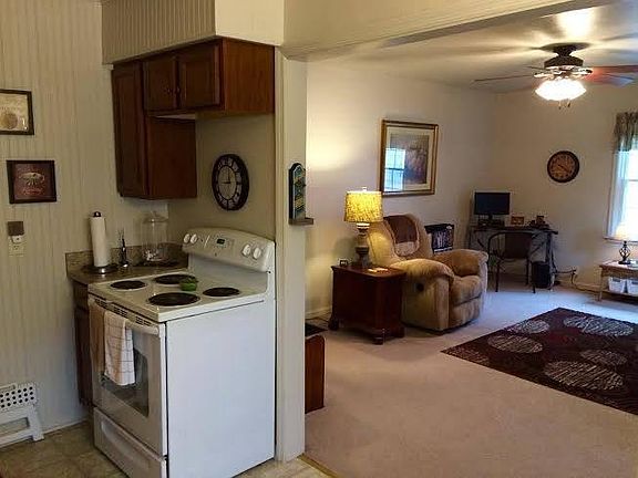Kitchen looking into Living Room