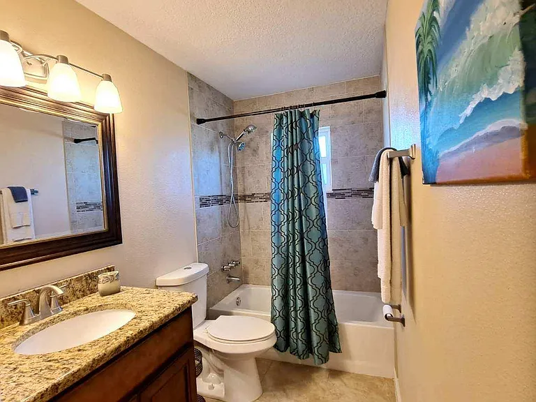 Guest Bathroom with Tub/Shower Combo