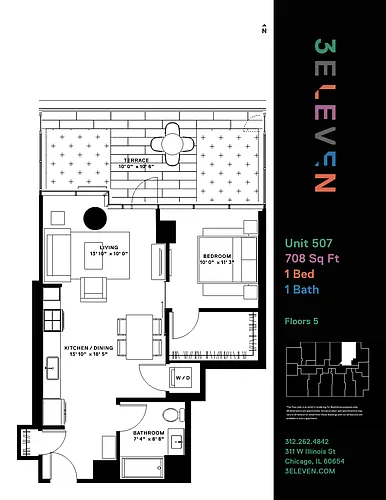 Floor plan 507