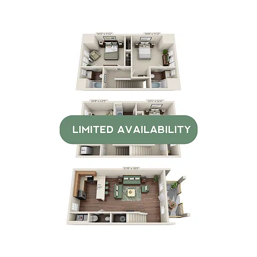 Floor plan Hume P3