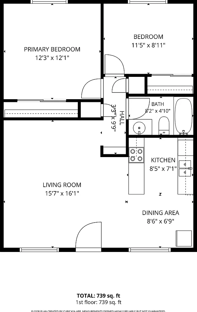 Available Now & Move-in Special Fully remodeled upstairs 2-bedroom, 1-bath apartment in Visalia, CA — Photo 3