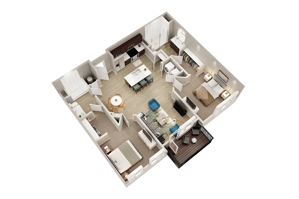 Floor plan B4
