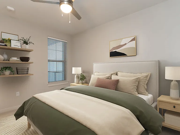 Carpeted Bedroom