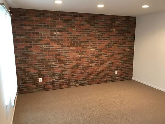 Living room new brick wall