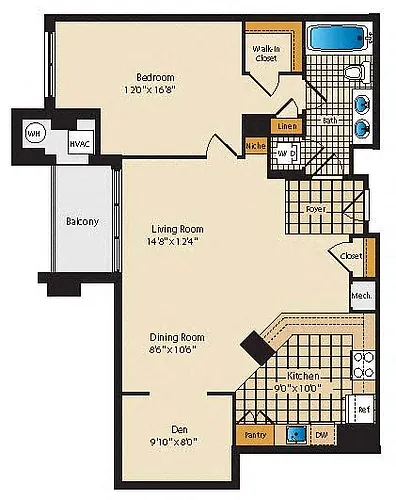 Floor plan Perugia
