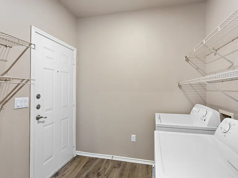 Washer and Dryer Included (In some homes)