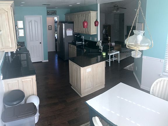 View of kitchen/living room