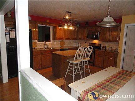 View into Kitchen from Front Door