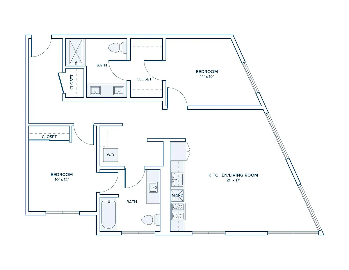 Floor plan B16