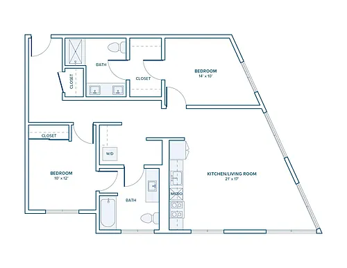 Floor plan B16