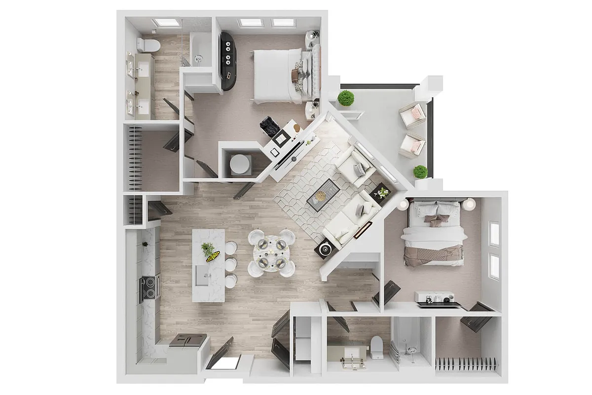 Floor plan B2