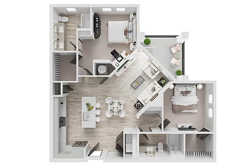 Floor plan B2