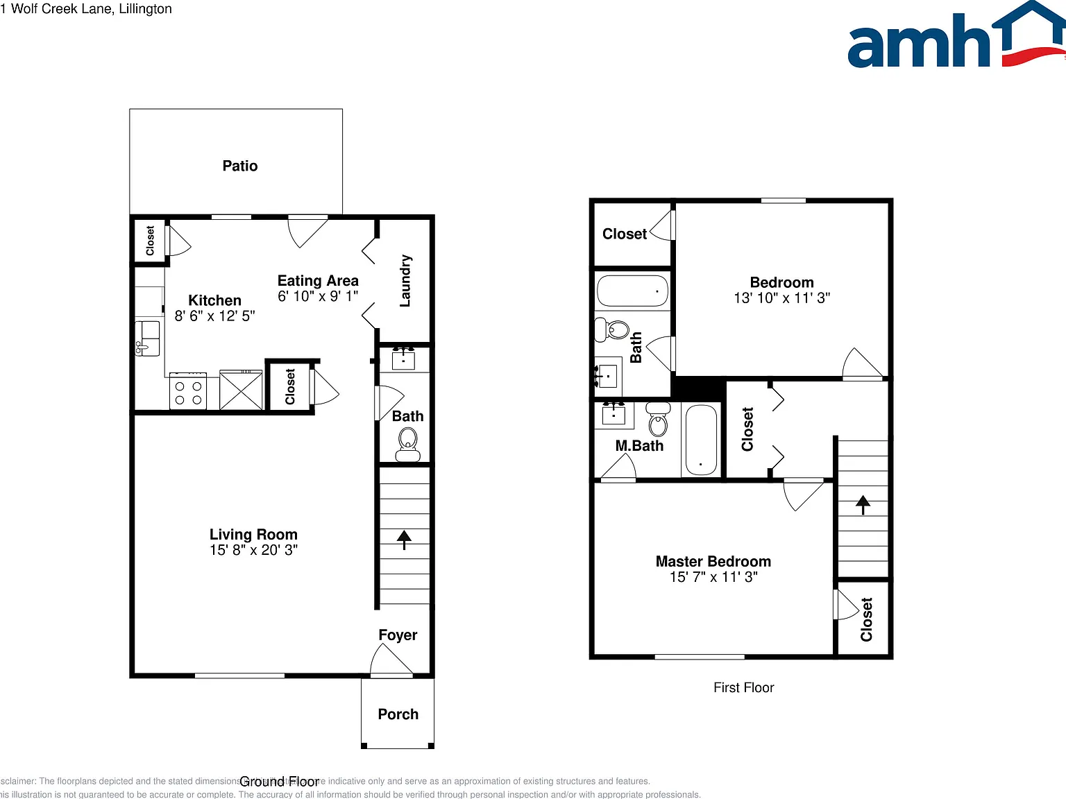 2 bed, 2.5 bath, 1200 sqft, $1,445 — Photo 2