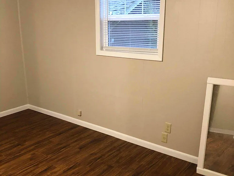 bedroom - window to small back yard