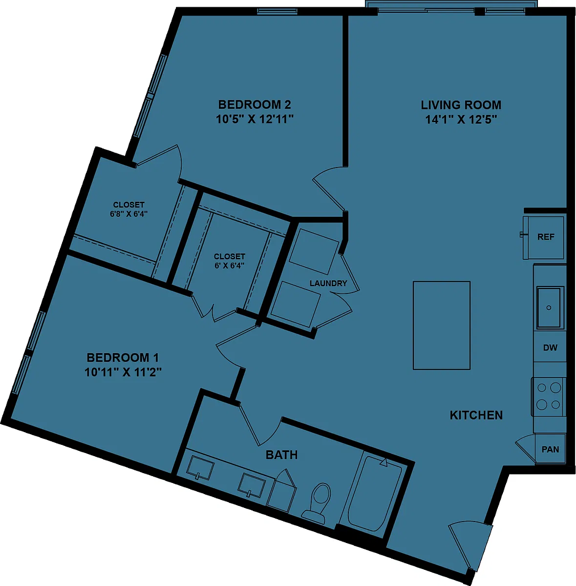 Floor plan B3 120