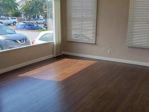 Living Room with new hardwood flooring