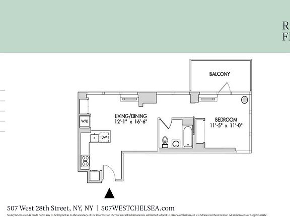 2nd image of 507 W 28th St #Penthouse 3