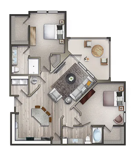 Floor plan Acadia