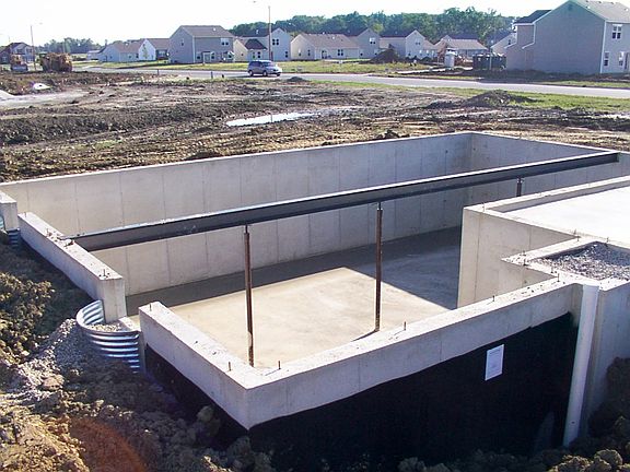 Basement - NE corner