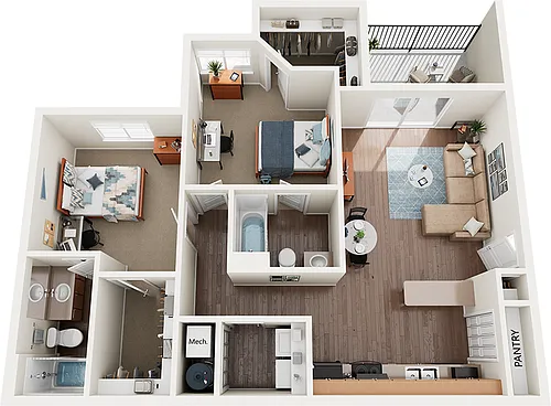 Floor plan B1