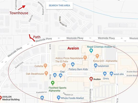 Easy walk to Avalon - adjacent to Jamestowne neighborhood