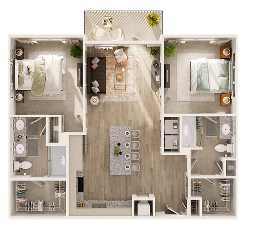 Floor plan B3