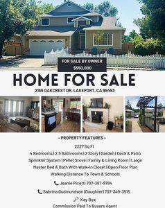2165 Oakcrest Dr, Lakeport, CA, 95453