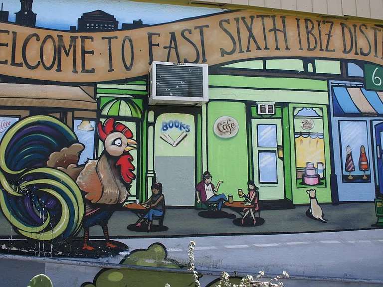 East Austin's eclectric flavor features food, art, and music.