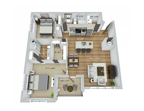 Floor plan Remix 2.2