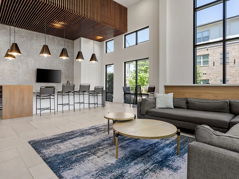 Kick back and relax in the stylish resident lounge