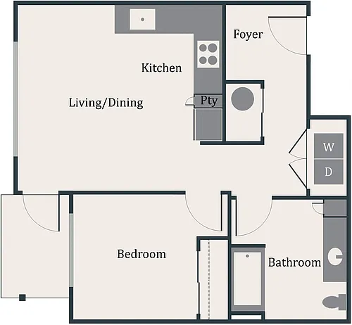 Floor plan McKinley ADA